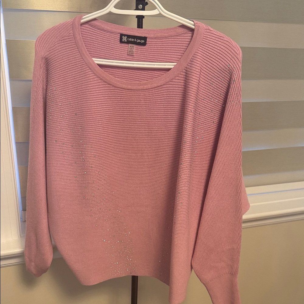 Cable and Gauge Sweater